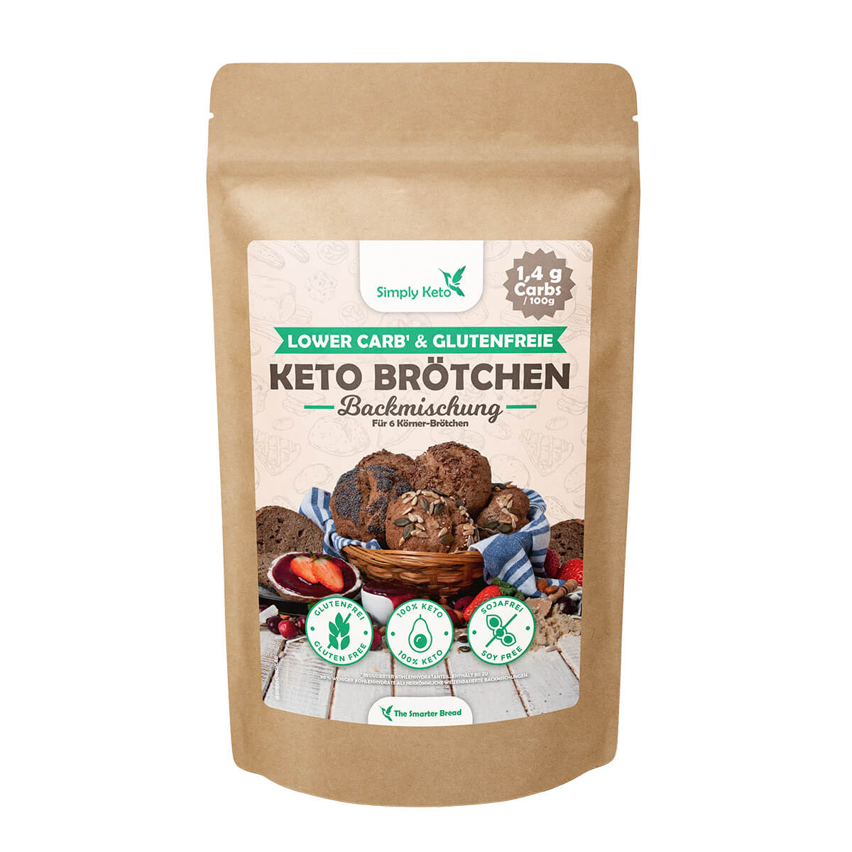 Simply Keto - Keto Broodjes Bakmix